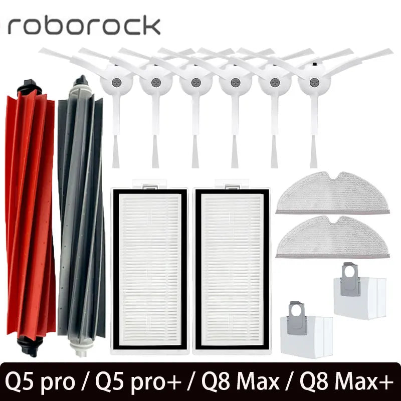Replacement Vacuum Accessories – Brushes and Filters for Roborock Q Series