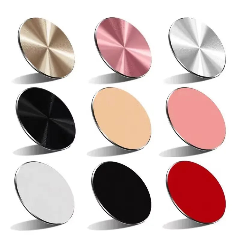 Thin Metal Adhesive Plate – Magnetic Mount Accessory for Car Phone Holders