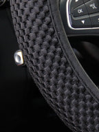 Breathable Mesh Car Steering Wheel Cover – Comfortable Grip for Women