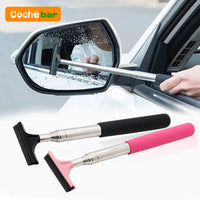 Telescopic Rearview Mirror Wiper – Retractable Glass Cleaner for Car Detailing