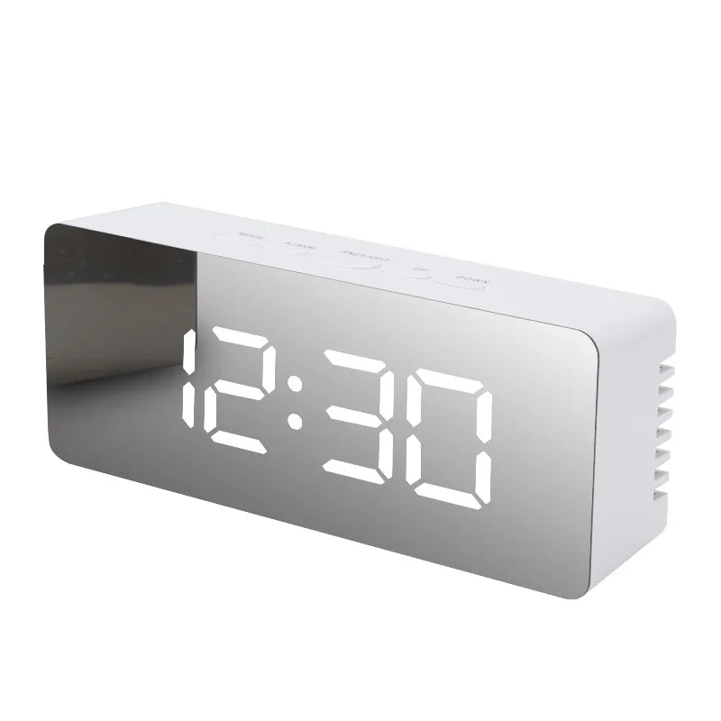 LED Digital Desktop Alarm Clock – Temperature Display for Home and Office