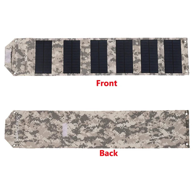 Foldable Solar Panel – 100W Portable USB Charger for Outdoor Camping