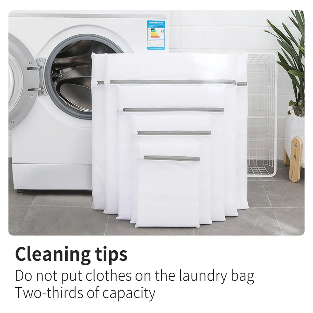Mesh Laundry Washing Bag – Protective Clothing Organizer for Travel and Home
