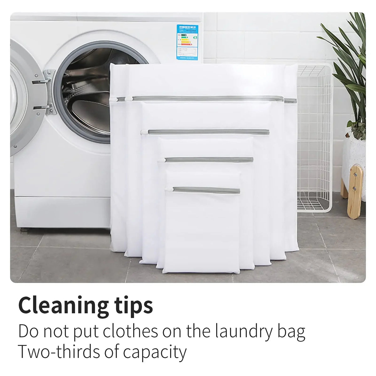 Mesh Laundry Washing Bag – Protective Clothing Organizer for Travel and Home