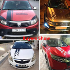 Vinyl Car Hood Stripe Decals – Personalized Auto Body Graphics for Decoration
