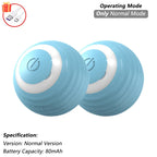 Interactive Rolling Cat Ball – Rechargeable Smart Toy for Pet Exercise
