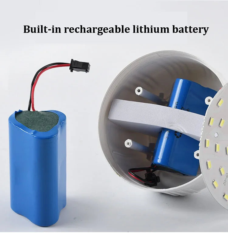 Rechargeable LED Camping Lantern – Portable Power Bank for Outdoor Tent Lighting