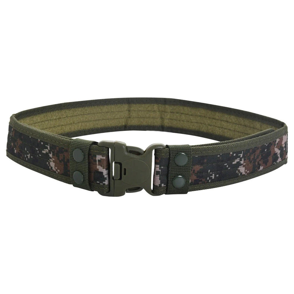 Tactical Camouflage Belt – Heavy Duty Nylon for Outdoor Mountaineering