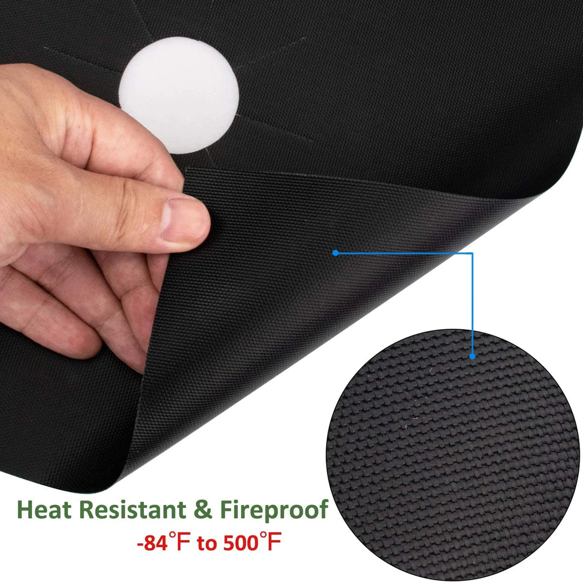 Non-Stick Gas Stove Protectors – Washable Heat Resistant Liners for Kitchen
