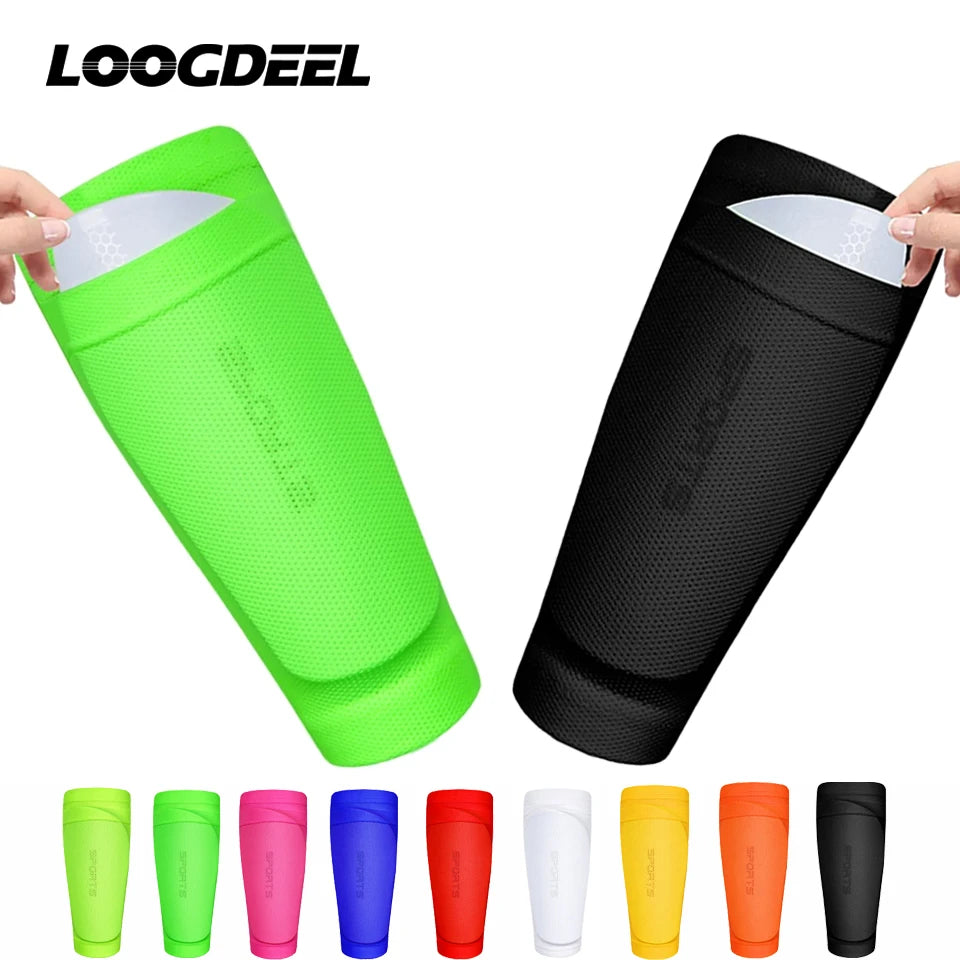 Soccer Shin Guards with Sleeves – Protective Leg Support for Youth and Adults