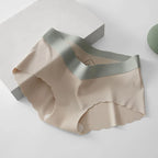 Seamless Ice Silk Panties – Low-Waist Women Underwear for Daily Comfort