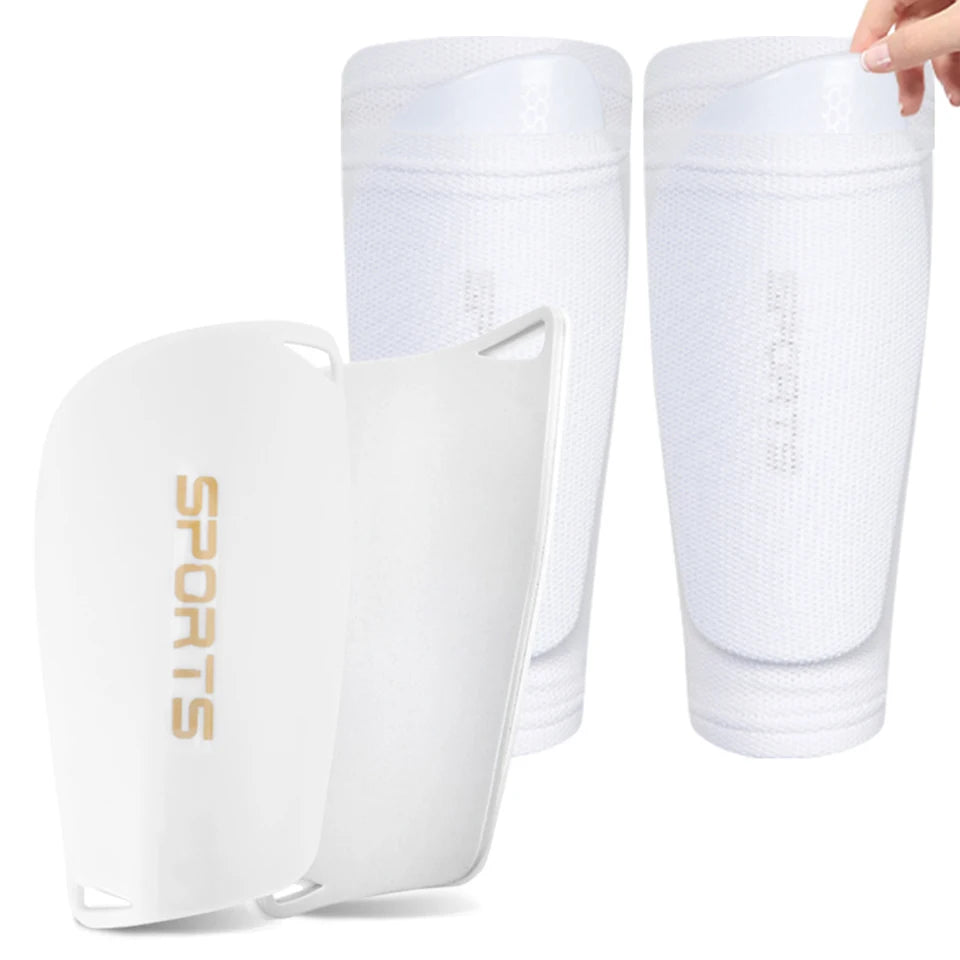 Soccer Shin Guard Socks – EVA Cushion Protection for Kids and Youth Sports