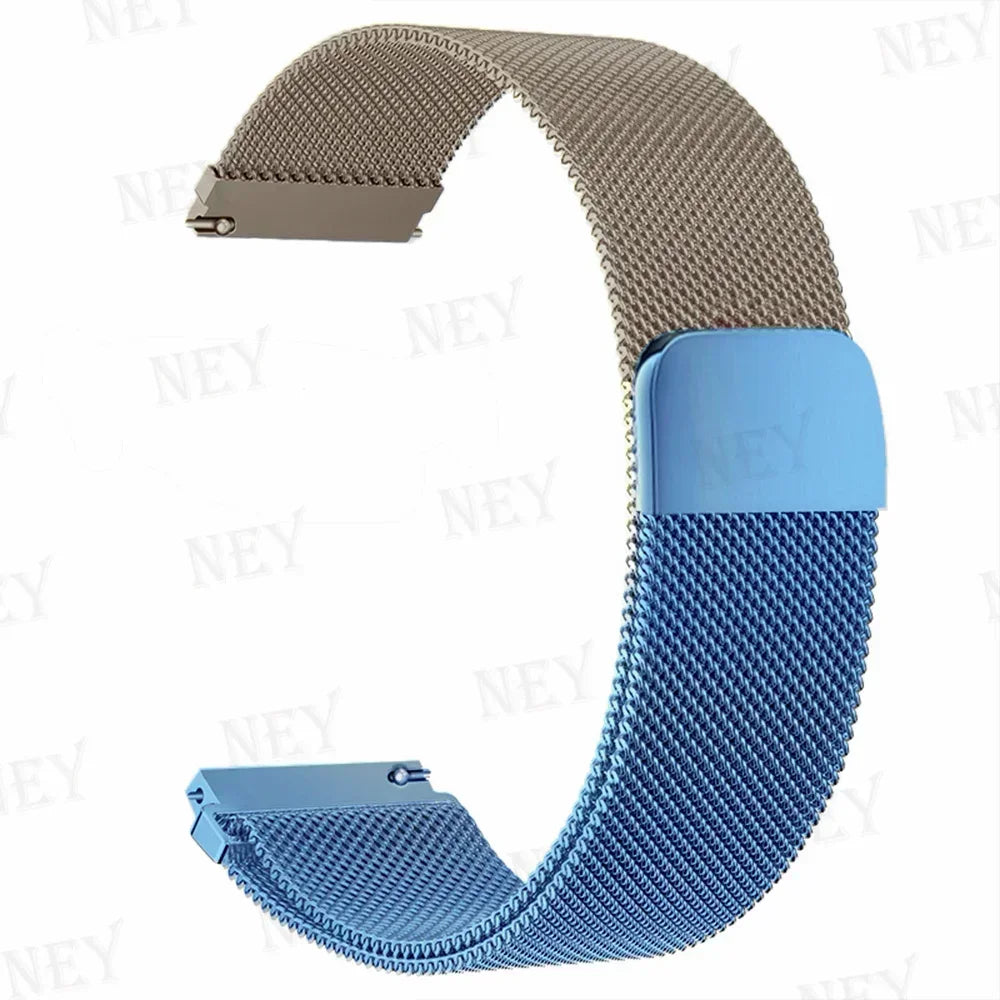 Milanese Stainless Steel Watch Band – Magnetic Mesh Loop for Xiaomi Redmi