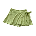 Athletic Yoga Skort – Quick-Dry Pocket Skirt for Tennis and Badminton
