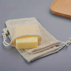 Mesh Soap Saver Bag – Reusable Exfoliating Pouch for Shower and Travel