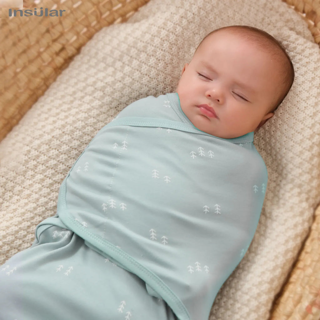 Cotton Baby Sleeping Bag – Anti-Shock Swaddle Wrap for Newborn Sleep