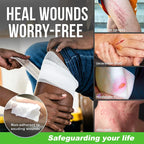 PBT Elastic Bandages – Absorbent Cotton Core for First Aid Wound Dressing