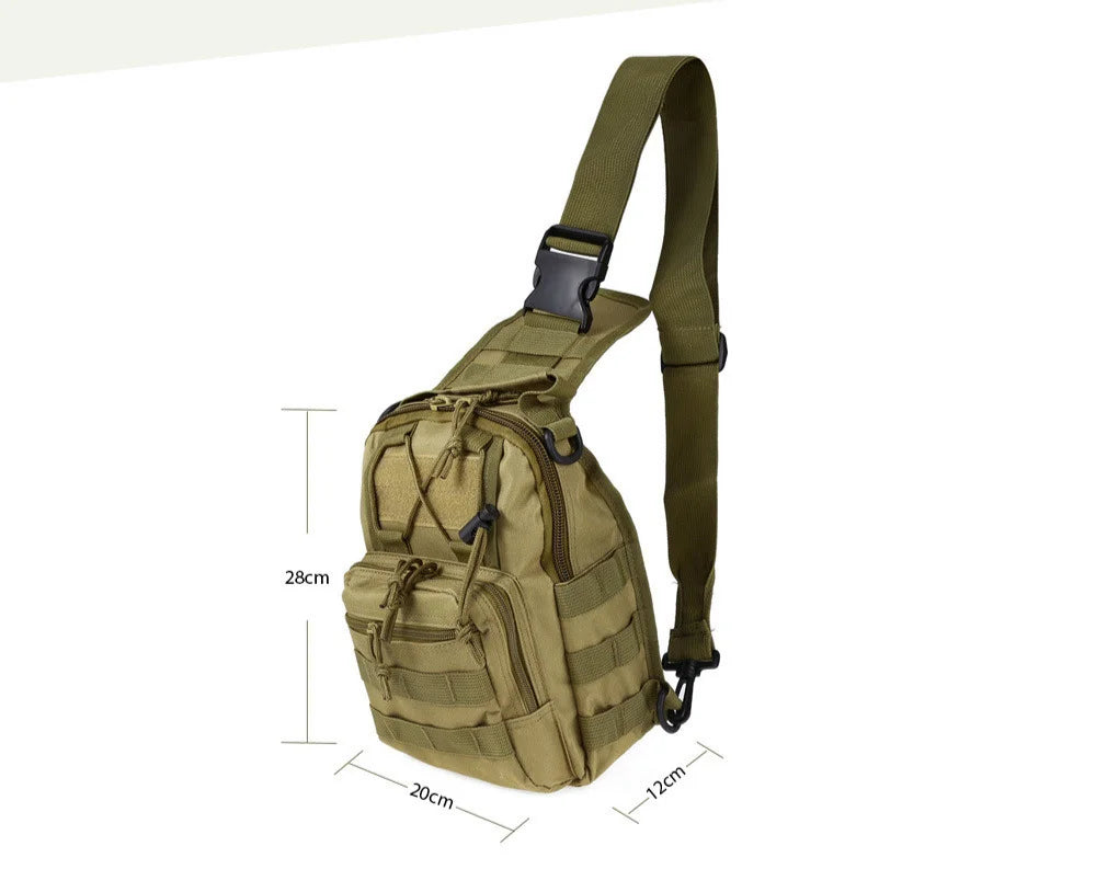 Tactical Sling Backpack – Waterproof EDC Bag for Hiking and Hunting