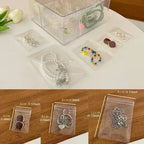 Transparent PVC Zip Jewelry Pouches – Anti-Oxidation Bags for Storage