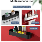 Bathroom Wall Mounted Shelf – No Drill Storage Rack for Shower Organization