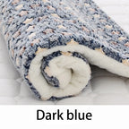 Flannel Pet Sleeping Mat – Warm Winter Cushion for Small and Large Dogs