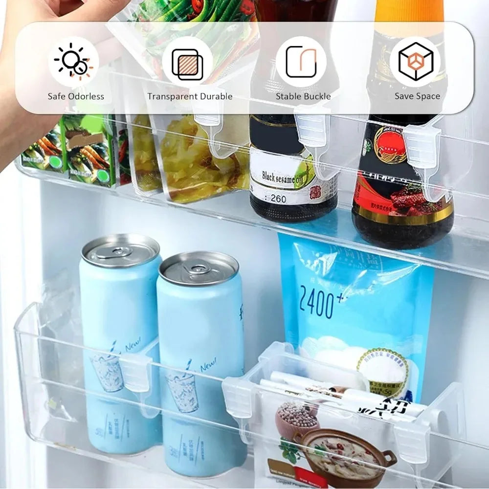 Adjustable Refrigerator Divider – Fridge Storage Partition for Kitchen Organization
