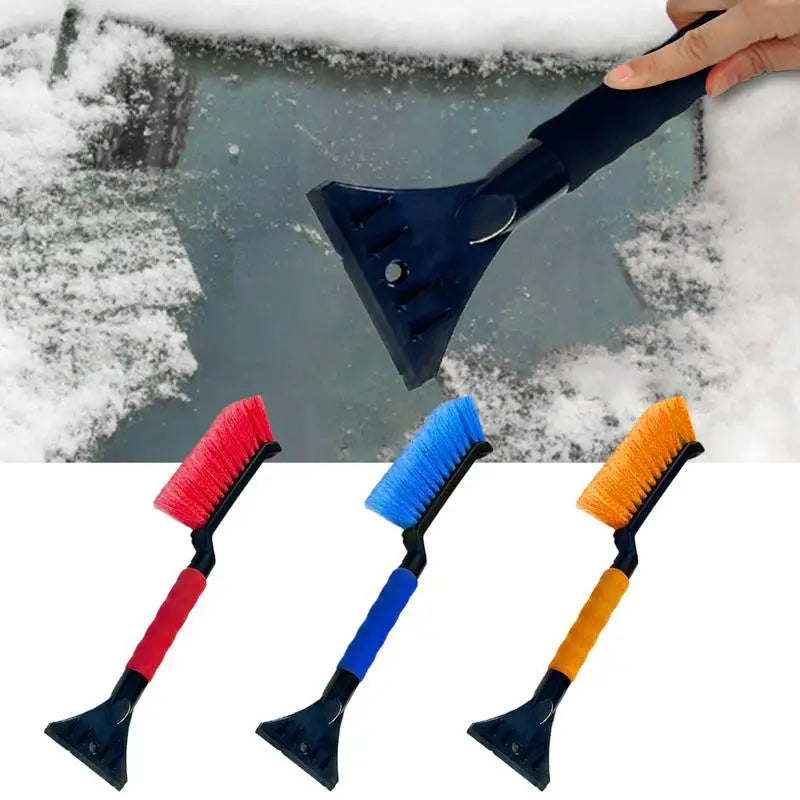 Car Snow Brush and Ice Scraper – Ergonomic Foam Grip for Winter Vehicle Care