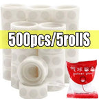 Double Sided Adhesive Glue Dots – Clear Balloon Tape for Party Decor