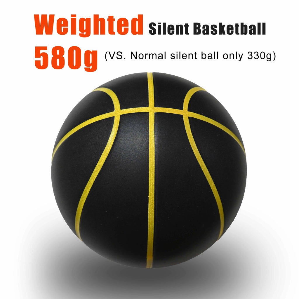 Silent Foam Basketball – Indoor Dribble Practice Ball for Kids and Adults