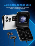 Flip Mobile Phone – Dual SIM with Call Recording for Seniors
