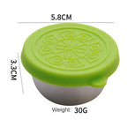 Leakproof Sauce Cups – Portable Dressing Containers for Lunch and Travel