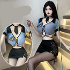 Police Officer Roleplay Set – Seductive Professional Costume for Cosplay