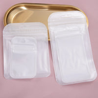 Transparent Zipper Pouches – Pearlescent OPP Bags for Jewelry Packaging