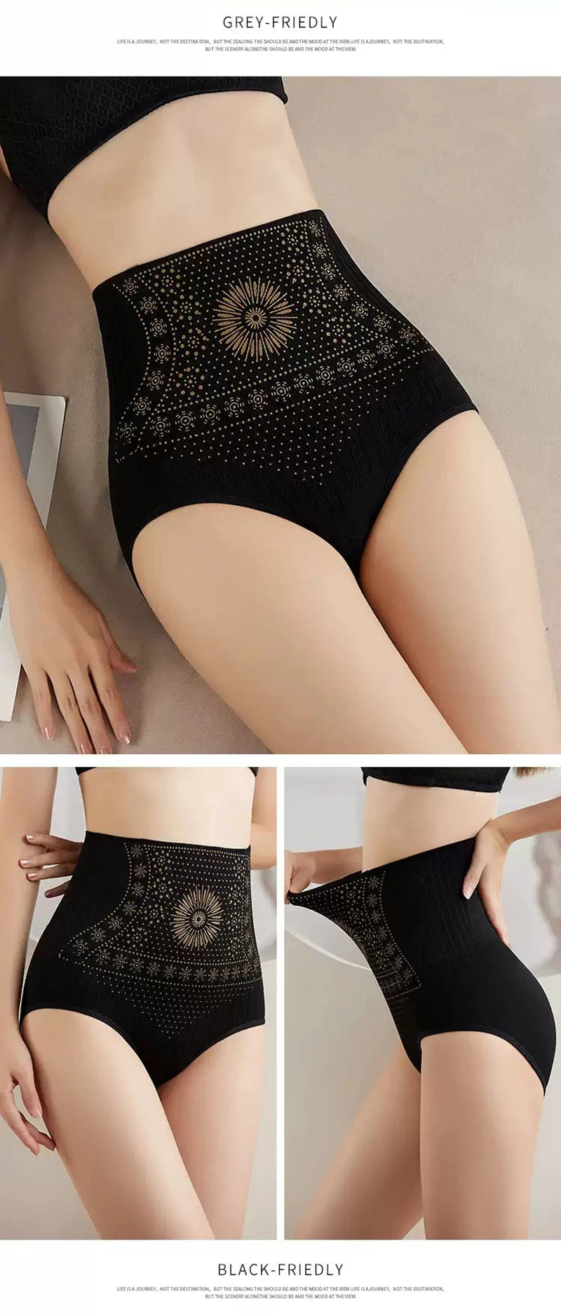 High Waist Shaping Briefs – Seamless Butt Lifter for Tummy Control