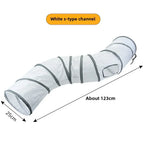 Foldable Pet Tunnel – Interactive Cat Toy for Indoor Training and Play