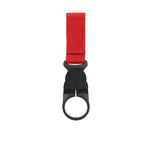 Nylon Webbing Bottle Holder – Tactical Carabiner Clip for Outdoor Hiking