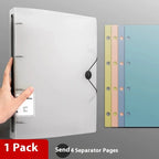 Four Hole A4 Binder – Durable Data Storage Folder for Office Notes