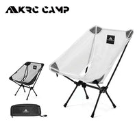 Portable Moon Camping Chair – Breathable Aluminum Mesh for Outdoor Fishing