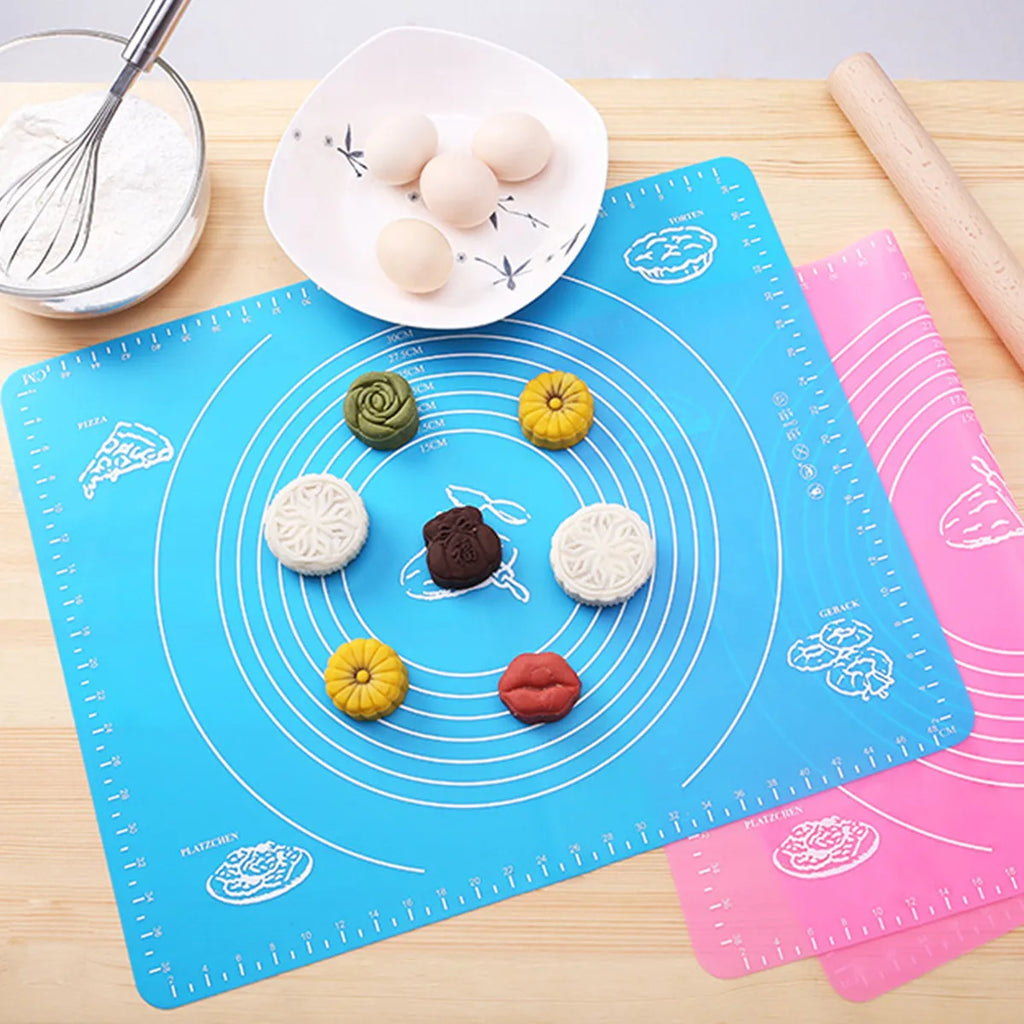 Silicone Baking Mat – Non-Stick Kneading Sheet for Pizza and Pastry Prep