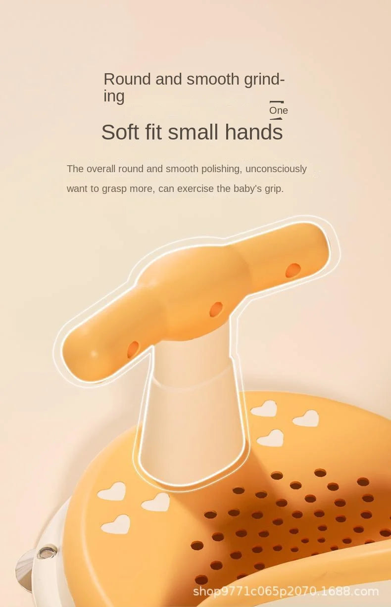 Portable Baby Shower Seat – Non-Slip Support Stand for Newborn Bathing