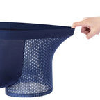 Ice Silk Mesh Boxer Briefs – Breathable Plus Size Underwear for Summer