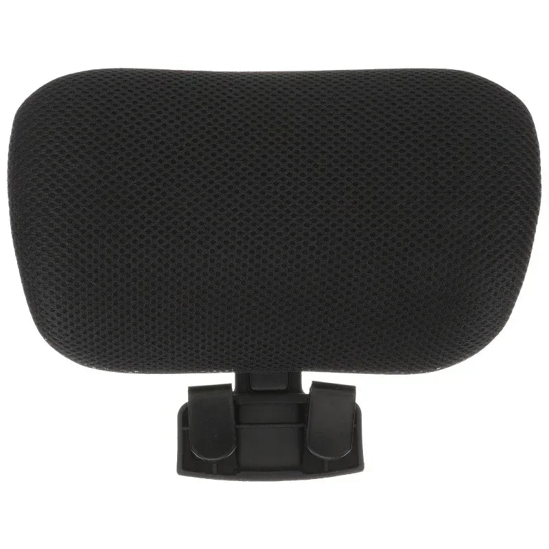Adjustable Fabric Office Chair Headrest – Ergonomic Neck Support for Work