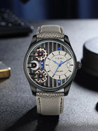 Quartz Men's Wristwatch – Luxury Minimalist Business Gift for Anniversaries