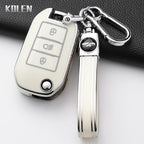 TPU Car Key Case Cover – Protective Keychain for Peugeot and Citroen Models