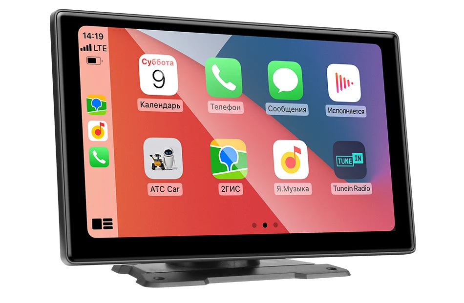 10 Inch 4K Dash Cam – Wireless Carplay GPS Navigator for Vehicle Dashboard