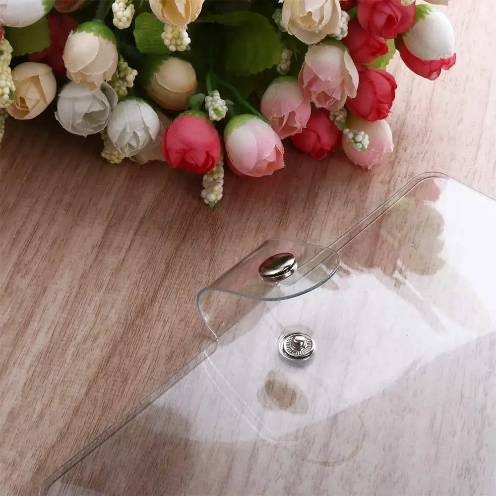 Transparent Loose Leaf Ring Binder – A4-A7 Planner for School and Office