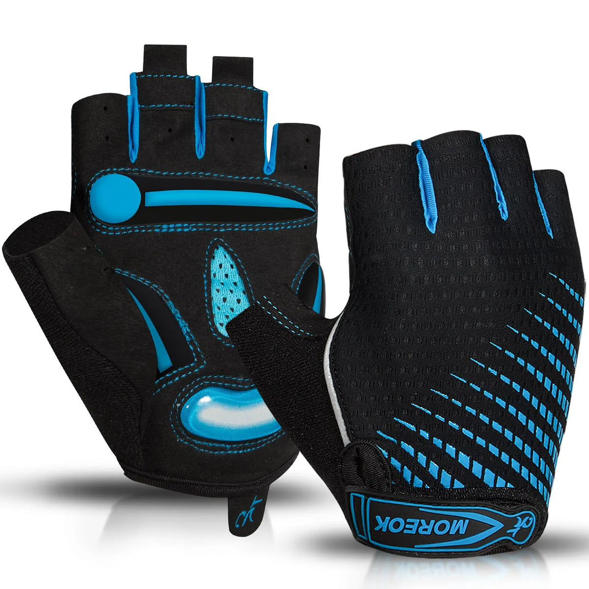 MOREOK Gel Padded Cycling Gloves – Breathable MTB Gear for Men and Women
