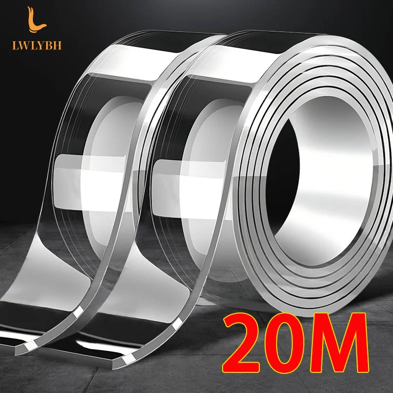 Double Sided Nano Tape – Waterproof Traceless Adhesive for Home Repair