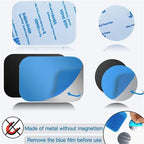 Metal Adhesive Plates – Replacement Iron Discs for Magnetic Phone Car Mounts