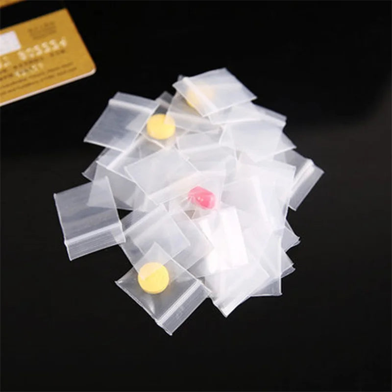 Clear Zip Lock Pouches – Resealable Plastic Bags for Jewelry Packaging